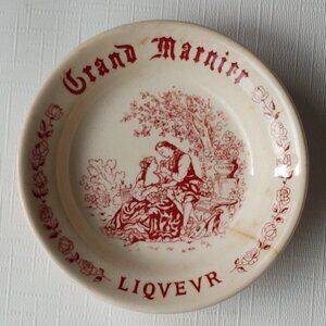 Vintage Grand Marnier Liquor Ashtray GIEN France